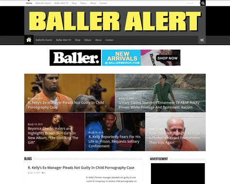 Baller Alert Advertising Mediakits Reviews Pricing Traffic Rate