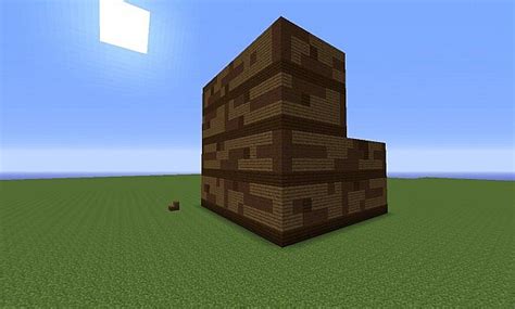 Similar to those that you find at some beaches or parks. Minecraft Blocks: Spruce Wood Stair Minecraft Project