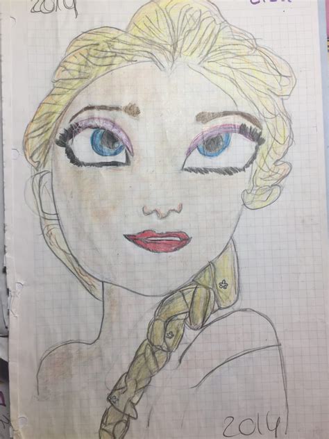 Elsa Frozen Mi Pequeño Gran Cuaderno De Dibujos Varios