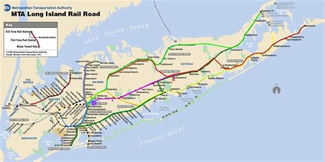 Long Island Railroad Map Long Island Railroad Map Long Island