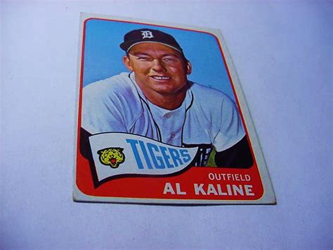We did not find results for: Sold Price: 1965 TOPPS AL KALINE BASEBALL CARD # 130 ...