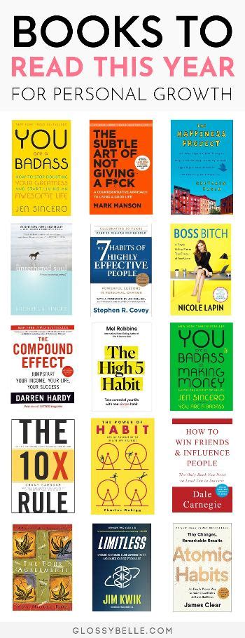 25 Self Improvement Books To Read In 2024 Glossy Belle