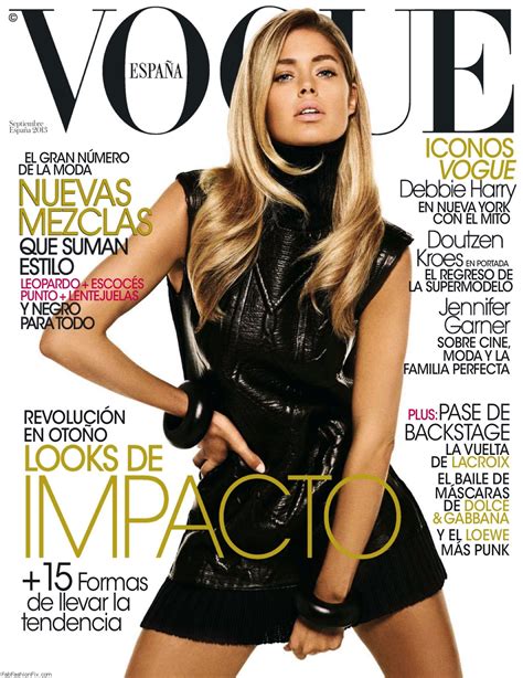 Doutzen Kroes For Vogue Spain September 2013 Fab Fashion Fix