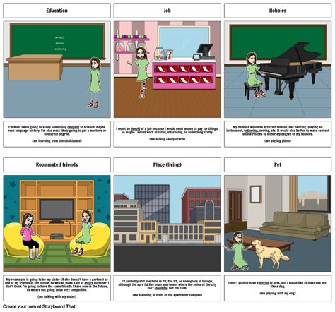 My Life In 10 Years Storyboard Por Teffani