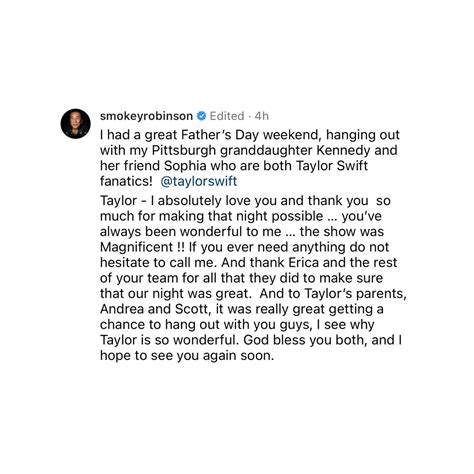 Taylor Swift Updates 🏟️ On Twitter 📲 Taylor I Absolutely Love You And Thank You So Much