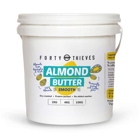 Almond Butter Catering Pail Forty Thieves Nut Butters