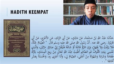 Untuk memudahkan mempelajari kitab shahih bukhari ini, kini telah tersedia terjemah shahih bukhari pdf yang dapat anda download gratis di bawah ini. Kupasan Sahih al-Bukhari Kitab Puasa Hadis 4 - YouTube