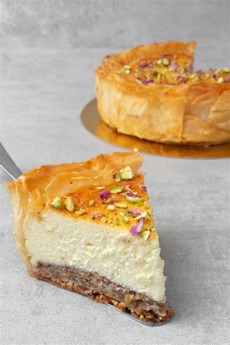Baklava Cheesecake Spatula Desserts