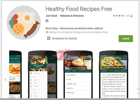 Rekomendasi 10 Aplikasi Resep Masakan Terbaik Android 2021