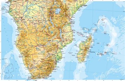 Seterra testet spielerisch erdkundekenntnisse rund um städte, länder und kontinente. Diercke Weltatlas - Kartenansicht - Afrika südlicher Teil ...