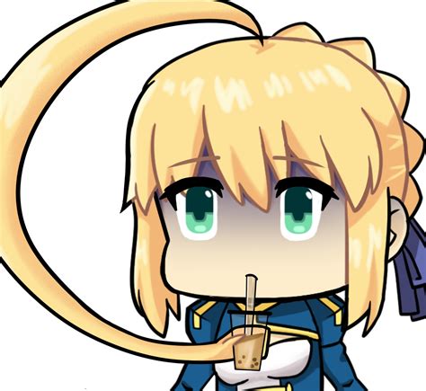 Artoria S Ahoge Does The Tapioca Challenge R Grandorder