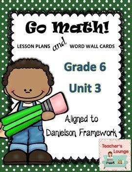 Games fraction factors fifth grade math go math! Go Math Lesson Plans Unit 3 - Word Wall Cards - EDITABLE ...