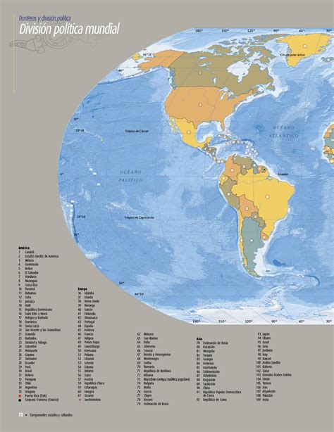 Libros, atlas completos y gratuitos !! Libro De Atlas De Geografia Del Mundo 6 Grado