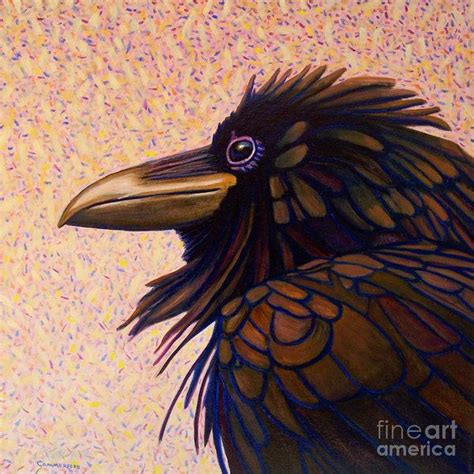 Raven Shaman Art Print By Brian Commerford Raven Art Crow Art Raven