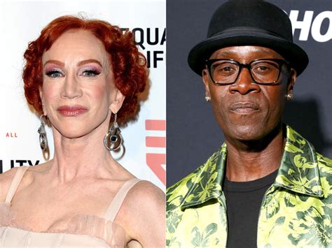 Kathy Griffin Feuds With Ex Friend Don Cheadle On Twitter Over Her