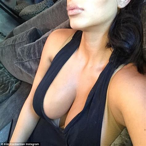 Kim Kardashian Goes Naked In Her Most Revealing Selfie