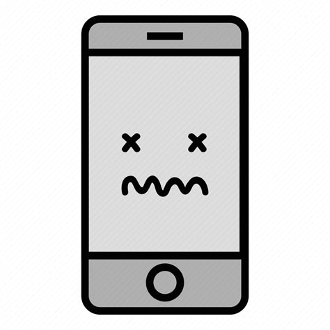 Call Cell Dead Emoji Iphone Mobile Technology Icon Download On