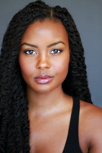 Andrea Bordeaux Marley Twists Black Actresses Black Actors Headshot