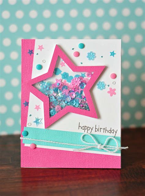 Pin By Sandy Trageser On Shaker Cards And Projects Birthday Card