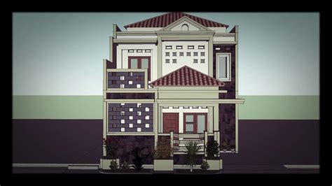 Terkadang tingkat mezzanine hanya masuk akal. Rumah Tinggal model Minimalis 2 Lantai... - YouTube