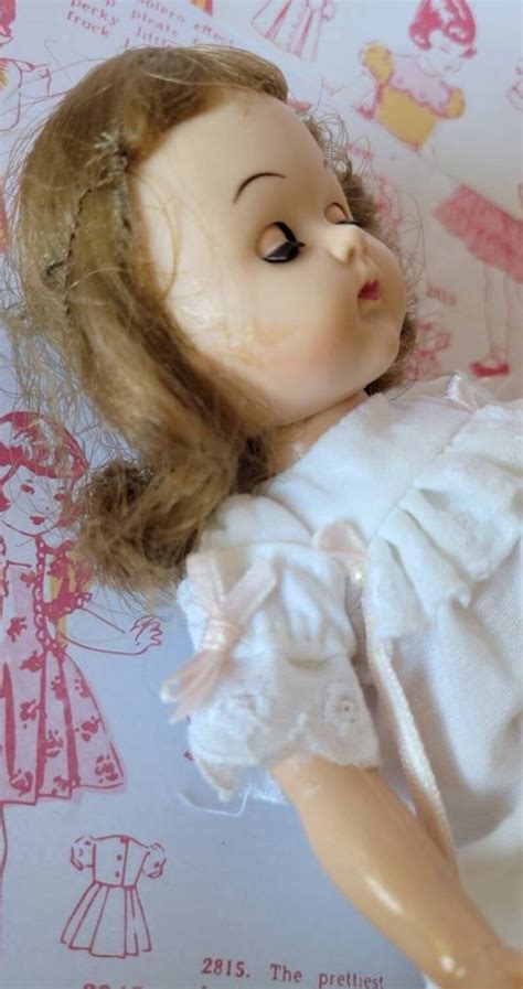 Ginny Doll Voguedakin Dolls Vintage Sleepy Eye Doll Dress Etsy