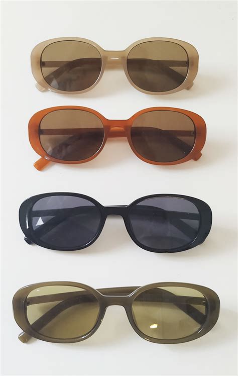vintage 90s wide oval sunglasses garmentory