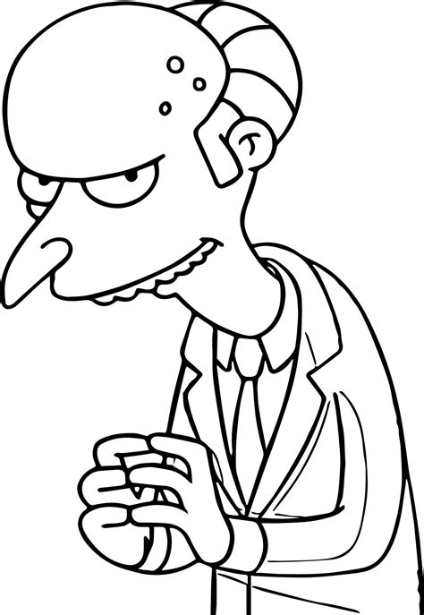 ️free Coloring Pages Simpsons Free Download