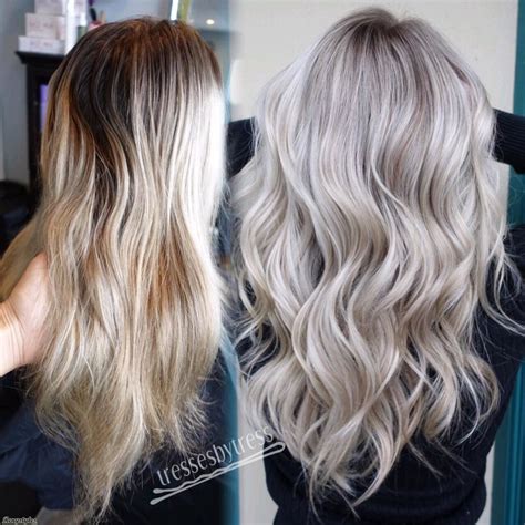 First, consider your own specific skin tone and undertone. Platinum Blonde and Curly Lob Hair | Platinum blonde hair ...