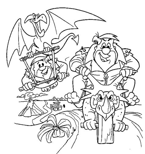 Connect with them on dribbble; The Flintstones Coloring Pages