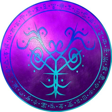 Sigil For Protection And To Ward Off Negative Energies By Wolfofantimony Sigil Magic Symbols