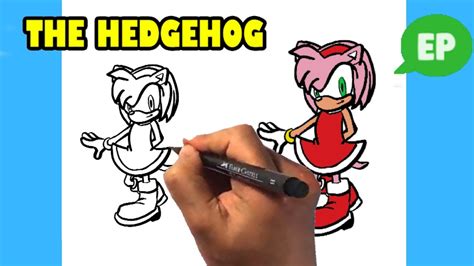How To Draw Amy The Hedgehog Sonic Easy Pictures To Draw Social