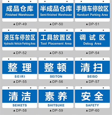 工厂生产车间仓库分区标志牌验厂分区域划分指示牌标识牌吊牌 阿里巴巴