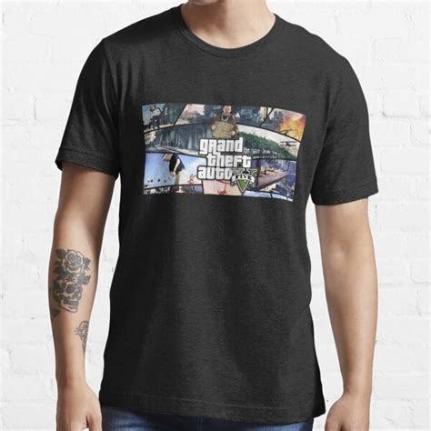 Gta 5 Grand Theft Auto V Street Fighting Game T Shirt For Sale By