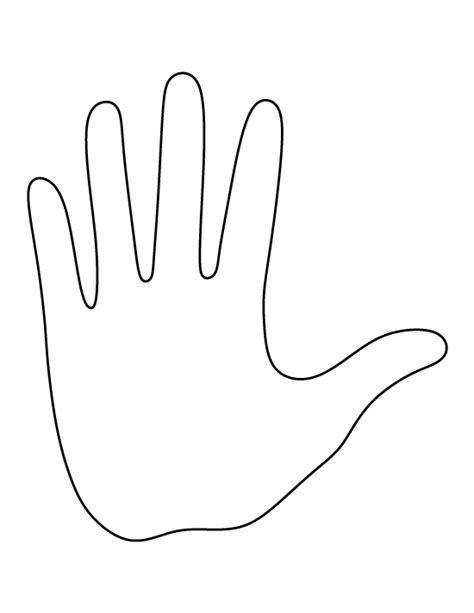 Templates Of Hands