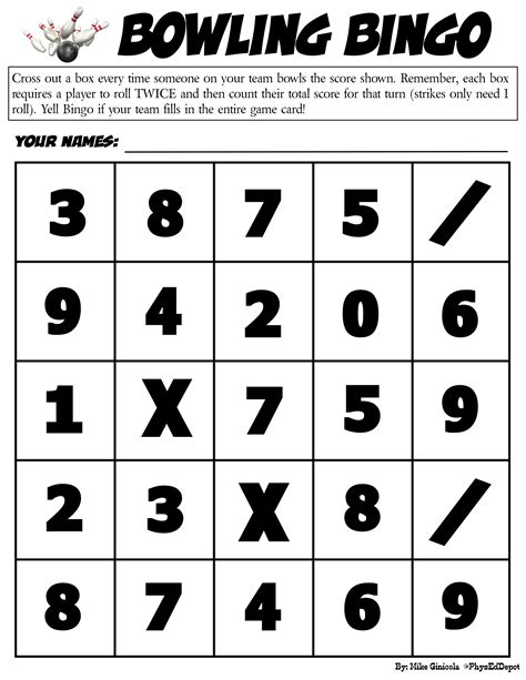 Bingo Bowling Strategy And Extreme Rolling Engagement Pe Activity