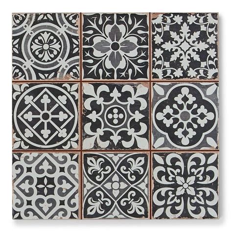 Give Your Home A Moroccan Look With Our Gorgeous Tapestry Black Tiles