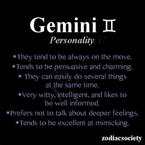 Gemini Personality Quotes Quotesgram