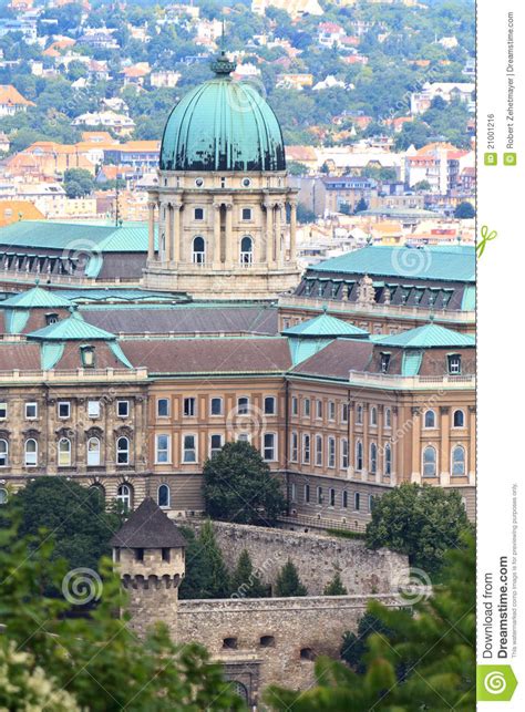 Buda Castle Budapest Hungary Stock Photo Image Of Historic