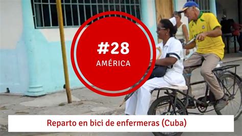 Cada vez son más los médicos y enfermeras que emigran. Reparto de enfermeras en bici en Cuba - YouTube