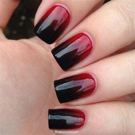 51+ Beautiful Black Ombre Nail Art Design Pictures Acrylic nails are fake ones you showcase as your new nails for the day.