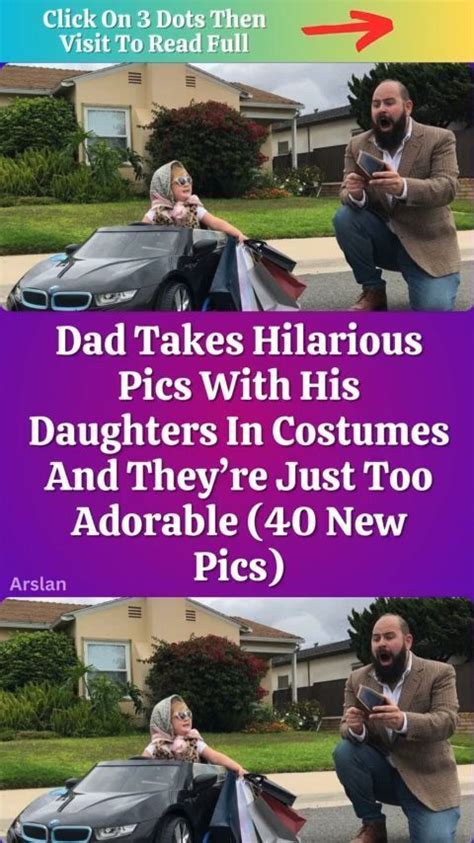 Dad Takes Hilarious Pics With His Daughters In Costumes And Theyre Just Too Adorable 40 New