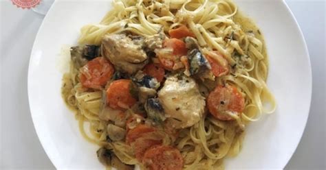 Lapin en sauce à la moutarde et ses petits légumes