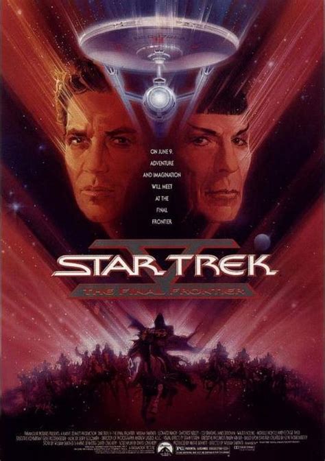 Star Trek V The Final Frontier 1989 Poster 1 Trailer Addict