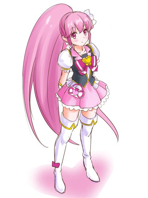 Aino Megumi And Cure Lovely Precure And 1 More Drawn By Endorin