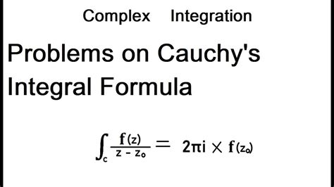 Complex Integration Problems On Cauchys Integral Formula Theta