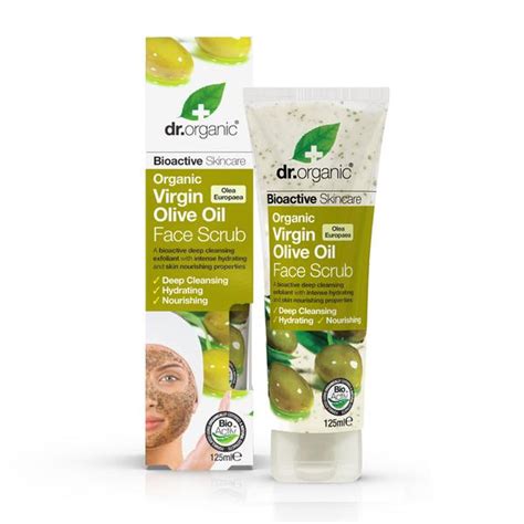 Dr Organic Olive Face Scrub 125ml Healthy U Leading Health And