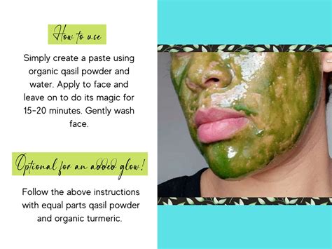Organic Qasil Powder Pure Qasil Face Mask Etsy