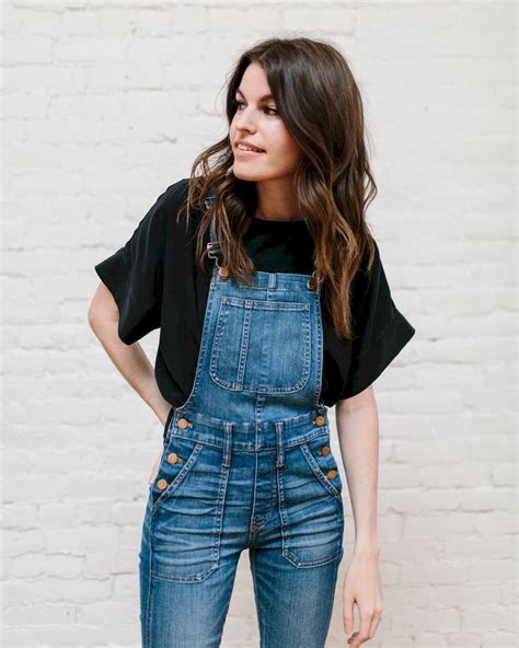 Awesome 38 Trendy Overalls Outfits Ideas For Summer Bellestilo