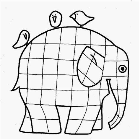 Patterns colouring sheets to support teaching on elmer. E is for Elephant Preschool Craft - 2020 | Elephant ...