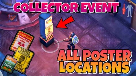 All Poster Locations Collector Event Last Day On Earth Survival